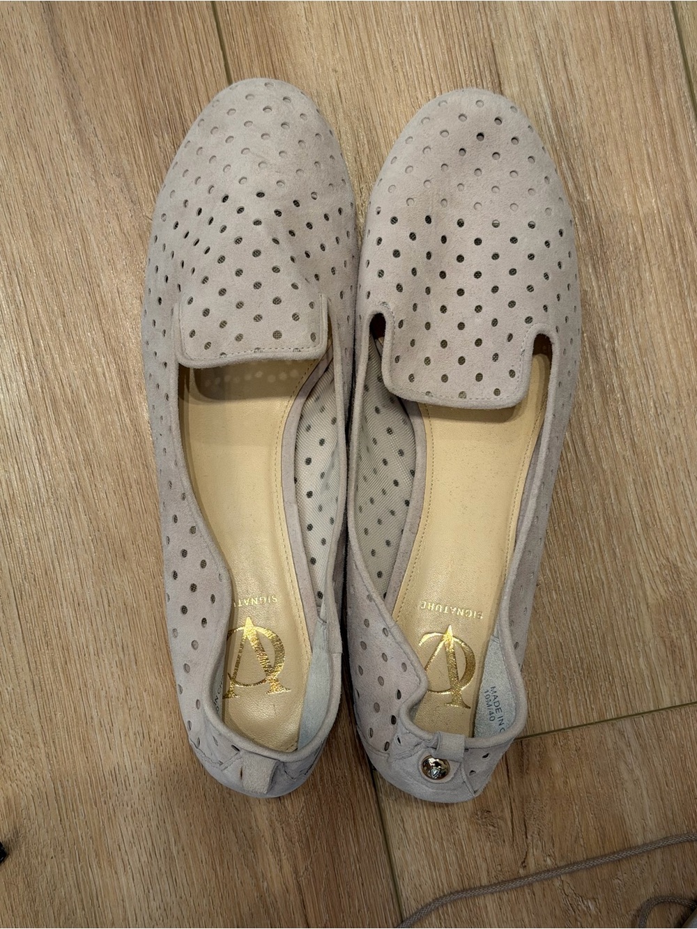 Vero Cuoio size 40 Leather Loafers BNWOT